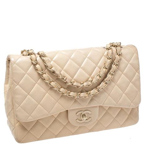 cream color chanel bag|chanel quilted handbag uk.